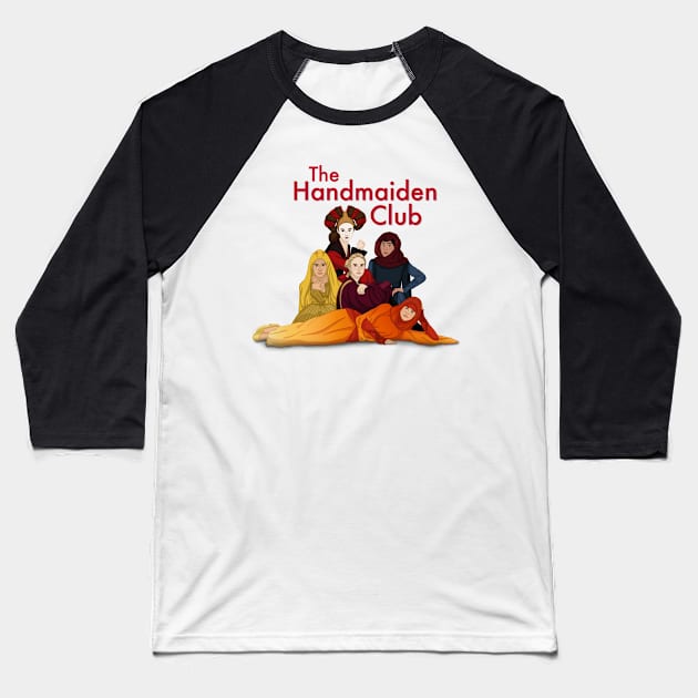 The Handmaiden Club Baseball T-Shirt by AnObscureBird